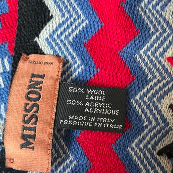 Wool Blended Multi-color Scarf from MISSONI - Picture 4 of 5